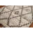 Geometric Moroccan Oriental Accent Rug 2x3