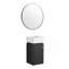 Meuble-lavabo avec lavabo 12 po pour petite salle de bain, meuble-lavabo avec porte à fermeture douce, petit meuble-lavabo avec lavabo