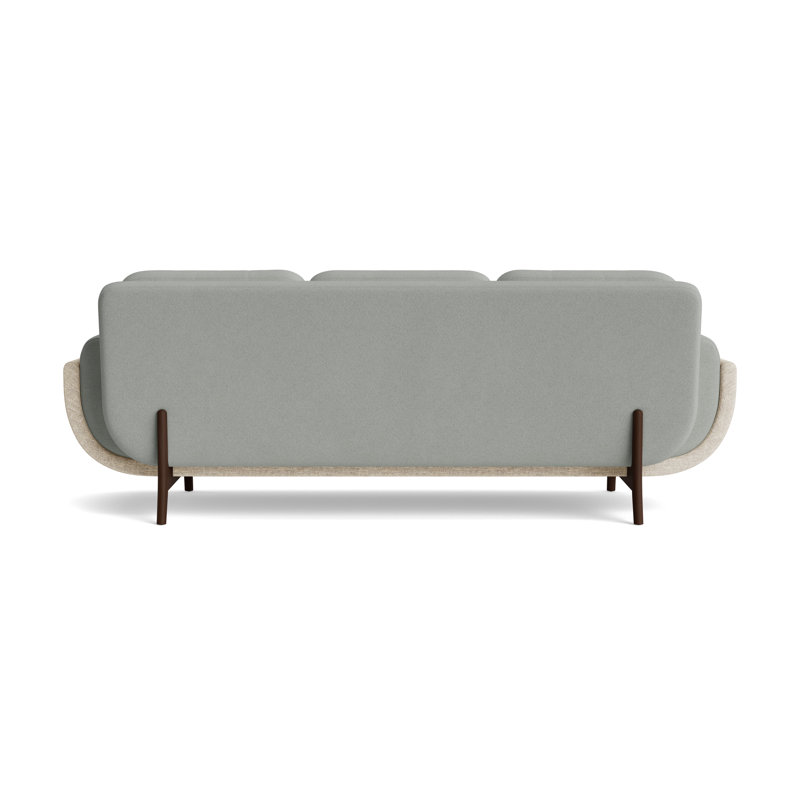 Regatta 100 Sofa, Boucle-Mineral GreenTextured Slub Weave-Toffee, Sienna