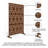 76''h X 47.2''w Metal Privacy Screen Fence Panel-124597280
