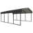 Galvanized Steel Carport, 12X20X7-87858660