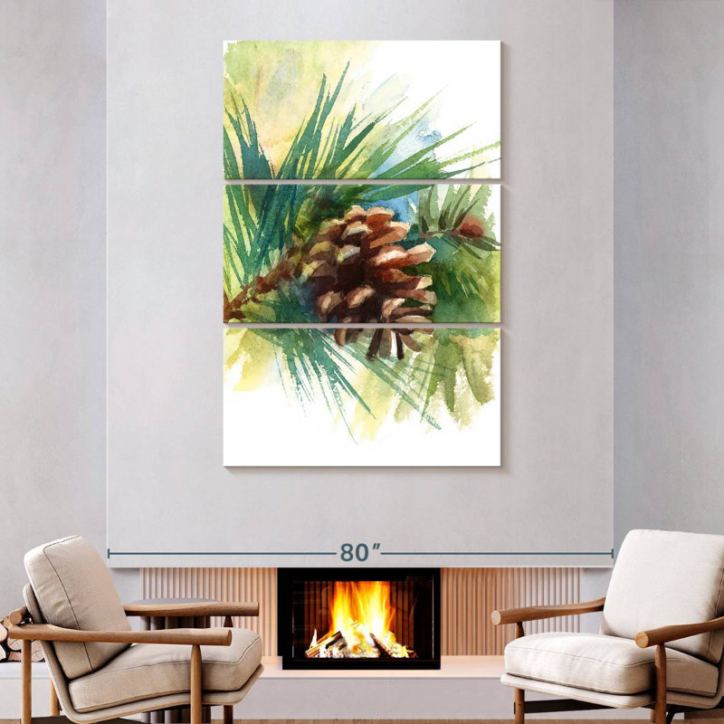 Pine Cone, 74" H x 48" W