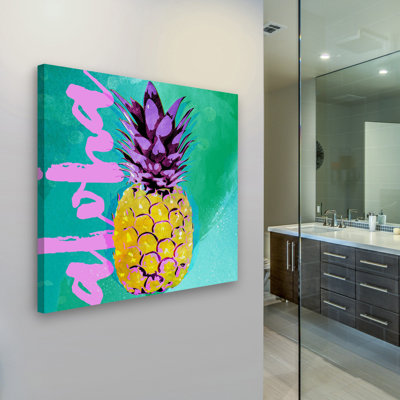 " Pineapple Aloha " Acrylic Print
