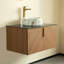 Meuble-lavabo de salle de bain 30 po avec lavabo mural Arai