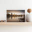 Charles Bridge Twilight Reflections Peaceful Tranquil Abstract Architecture City Wall Art Print 1 Piece Wrapped Canvas Wall Art-128407047