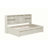 Bed Frame With Side Bookshelves, Two Drawers, And Built-in USB Port-633762069-619901591