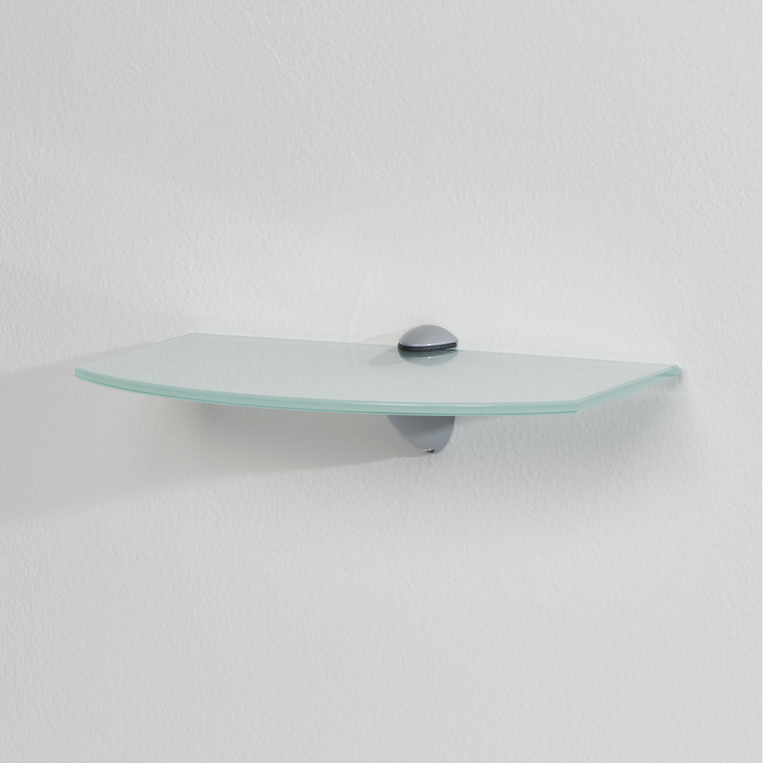 Lavisha Glass Bracket Shelf Rebrilliant