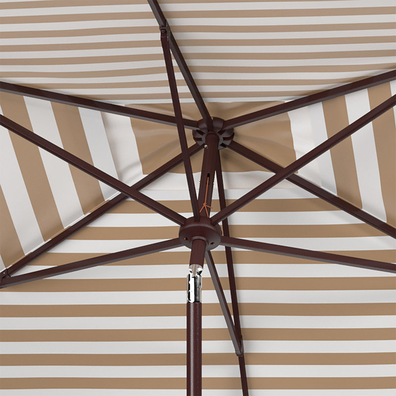 Parasol de marché rectangulaire 9,85 pi Toucha, Beige