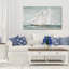 Cape Cod voilier - reproduction d'art sur toile tendue-31956904