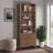 Tranquility Bookcase Pier, Minimal Assembly Required Finish