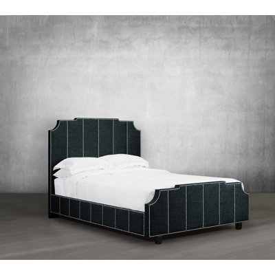 Lit plateforme tapissier Stoker