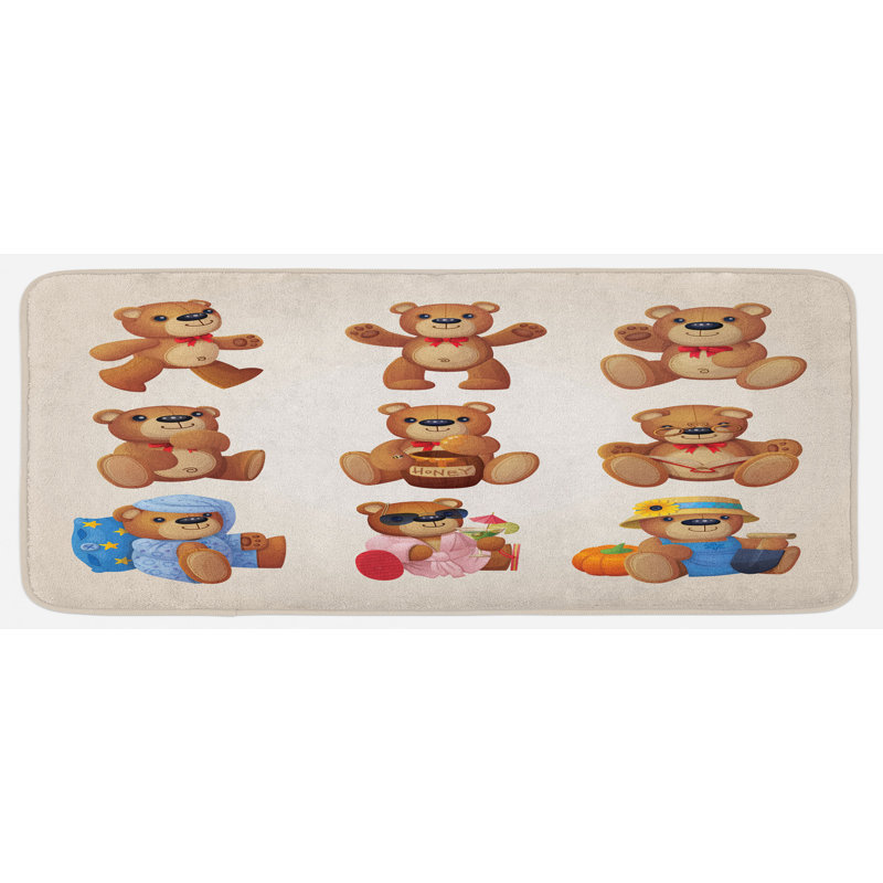 Tapis de cuisine dessinable