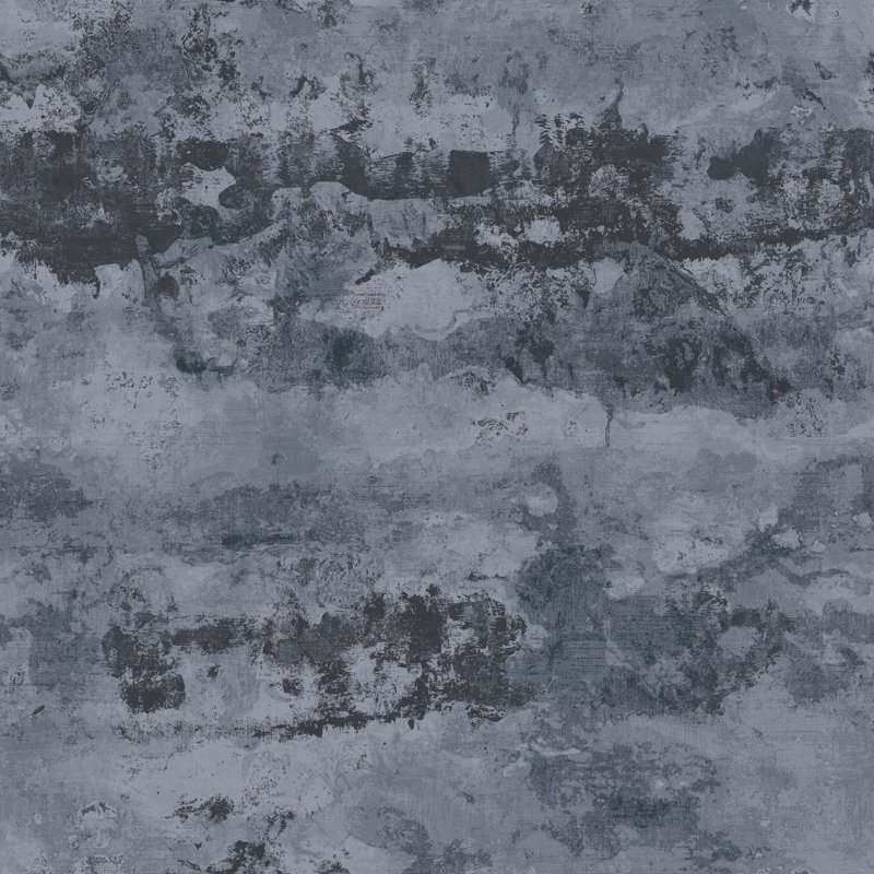 Elegance Collection Abstract Perfect Storm Shimmer Finish Wallpaper Roll, Blue