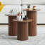 Ensemble de 3 tables basses gigognes rondes-2135136692