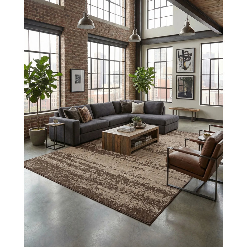 Arendtsville Brown Area Rug, Rectangle 10' x 16'5"