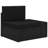  Corner Sofa Black PE Rattan Standard Modular Corner Sofa