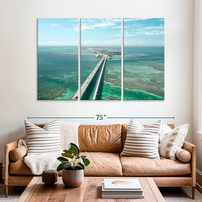 Lilie Wonderful Seven Mile Bridge, H 42 po x l 65 po