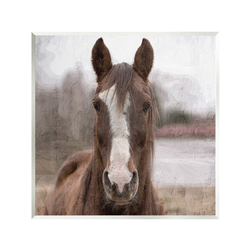 «Brown Horse Portrait» par Kim Allen