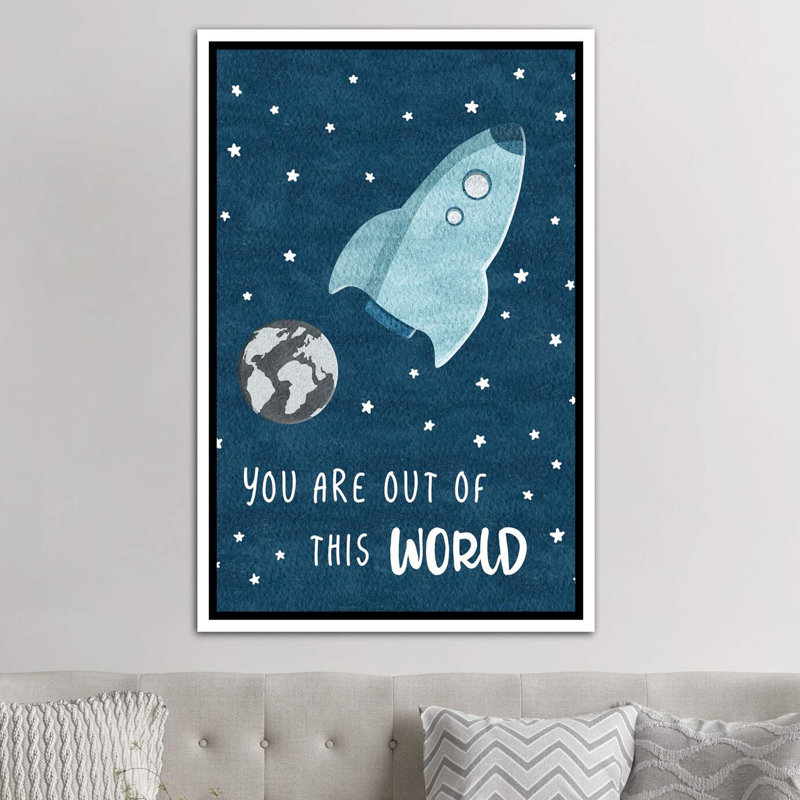 « out of the world », art, H 60 po x l 40po x P 1,5 po, Toile avec cadre noir patiné