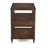 Solid Wood End Table with Storage