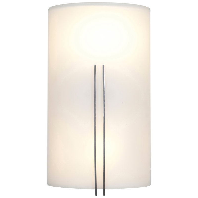 Plafonnier encastré haut 2 lumières Collazo, DEL, L 3,75 x l 7,25 x H 12,5, Acier brossé
