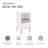 Becky 32" White Single Rest Cat Condo With Drawer