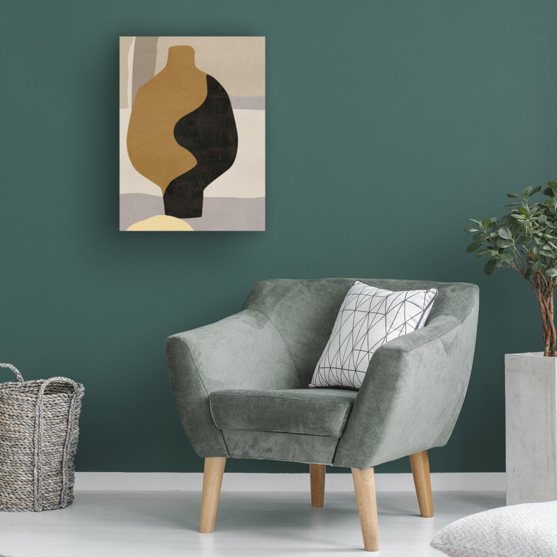 "Cubist Vase II", reproduction sur toile, H 19 po x l 14 po