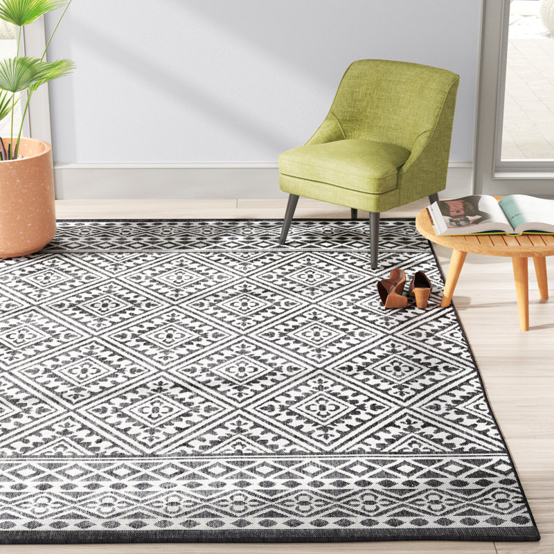 Tapis gris anthracite Campbelltown, Rectangle 7 pi 11 po x 10 pi 3 po