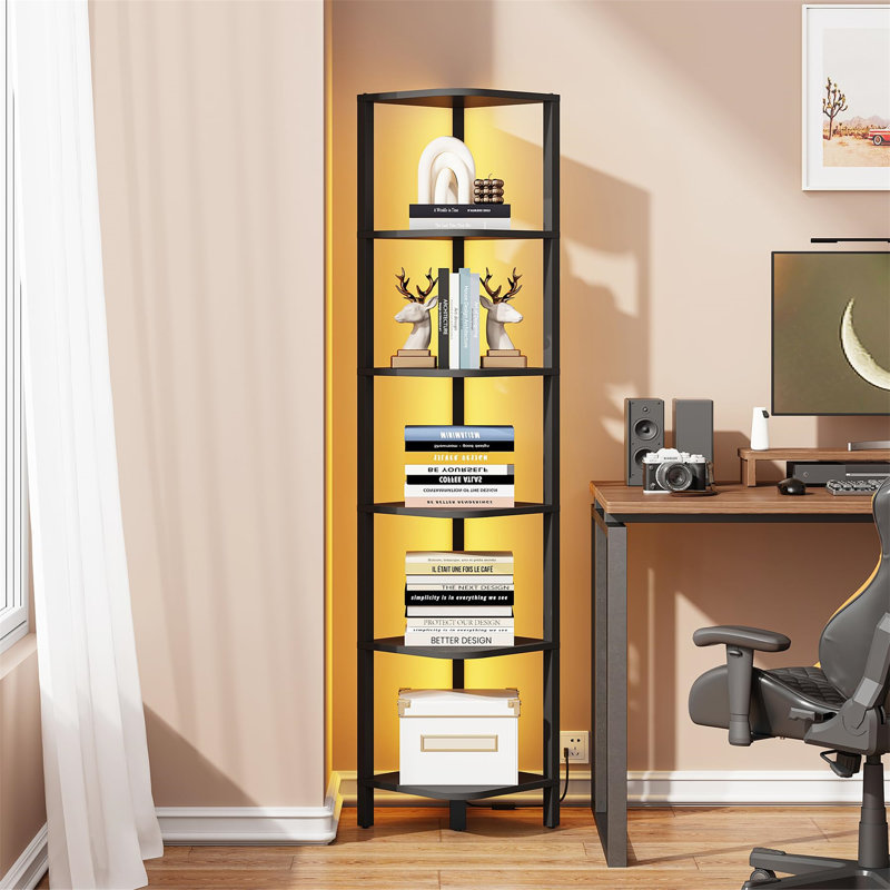 148cm H x 28cm W Metal Standard Bookcase