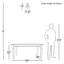 Luminaire suspendu simple à 1 lumière Ebbi-1493443498