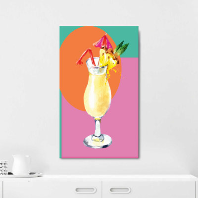 "Pina Colada" par Susan Jill, reproduction sur toile