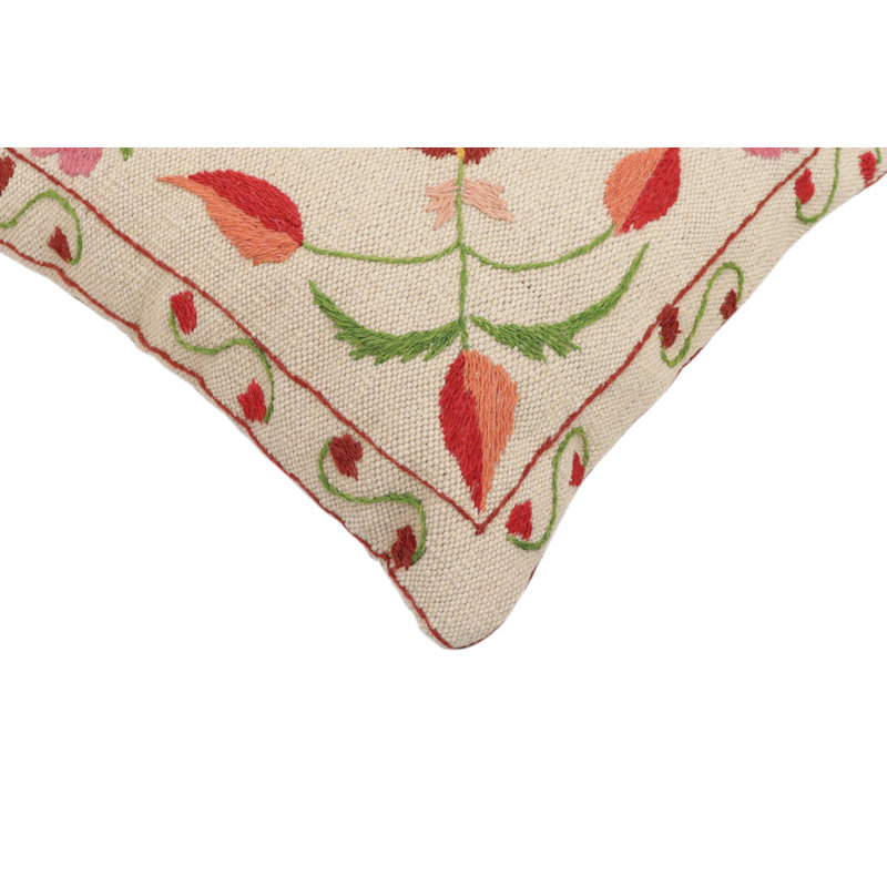 Housse et insert de coussin carré 100% laine