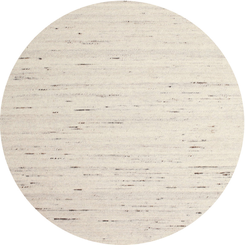Tapis gris Caila, Rond 4 pi