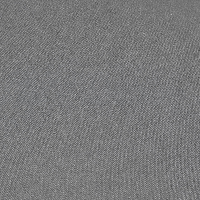 Ensemble de draps en satin CVC Vera Wang T800, Ensemble de draps pour grand lit avec 2 taies d'or, Gris foncé