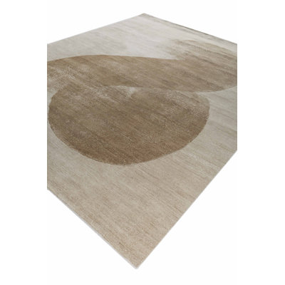 Contemporary One-of-a-Kind Rectangle 8'2" X 10' Hand Knotted Area Rug