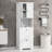 Freestanding Bathroom Cabinet With Multiple Storage System-1705546255