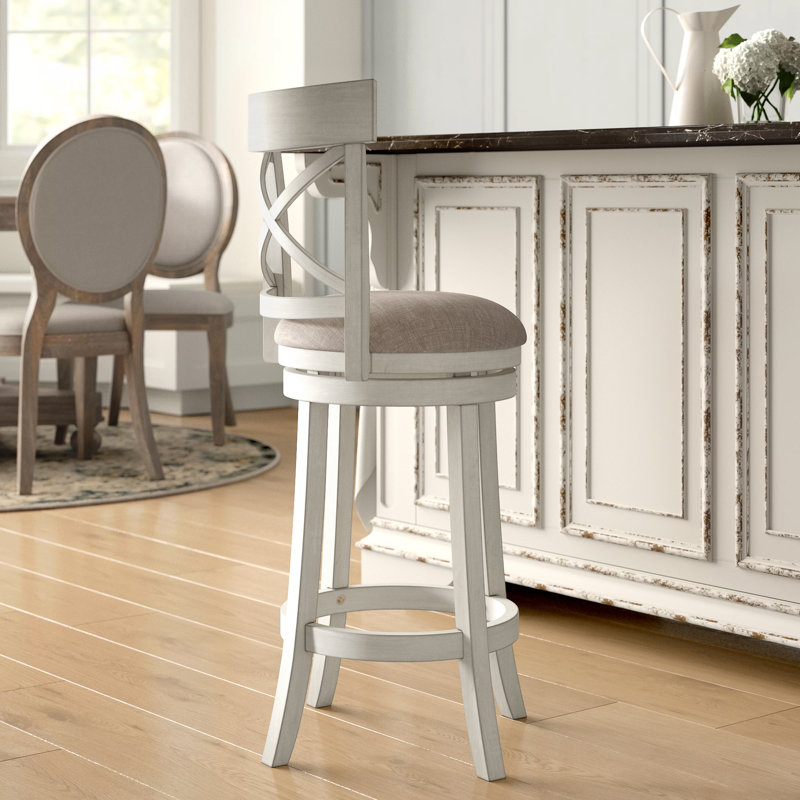 Kane Swivel Upholstered Counter Stool, Counter Stool (24” Seat Height)