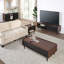 Table basse Duane Mid-Century moderne avec tiroir à extension complète et tablette de 47 po Duane-91031795