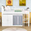 Lit mezzanine avec armoire, armoire et DEL-1680299996-1680299999