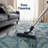 Hagy Modern Floral Textured Weave Navy/Aqua Indoor/Outdoor Rug-1985220457
