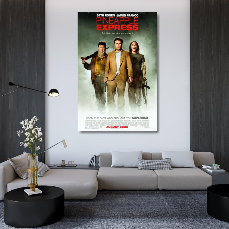 Pineapple Express, 48" H x 32" W