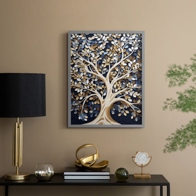 LANDSCAPES Series CXCVIII  -Premium Framed Print -Ready to Hang - No Nails Required