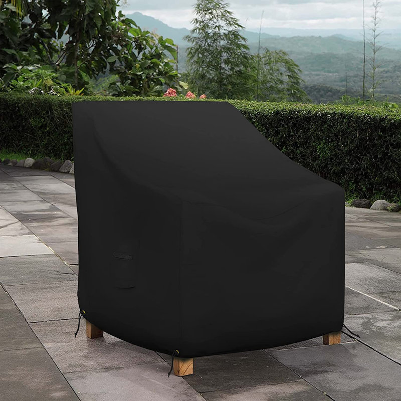 High Density Waterproof Outdoor Chair Cover, All Weather Protection Patio Deep Seat Corner Chair Cover, 36" H x 29" W x 30" D