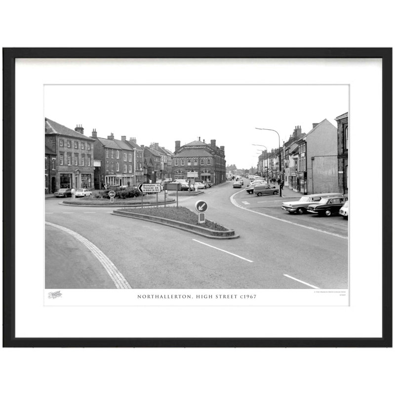 Northallerton, High Street C1967 - Single Picture Frame Print, 28cm H x 36cm W x 2.3cm D