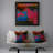 Abstract Reversible Throw Pillow-98772478