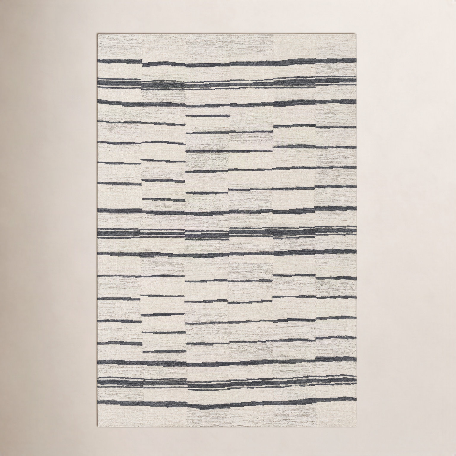 Rune Hand-Tufted Striped Rug, Rectangle 2' x 3'