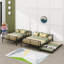 Lit superposé avec lit gigogne Anastazia Kids-1512841444-1512841451