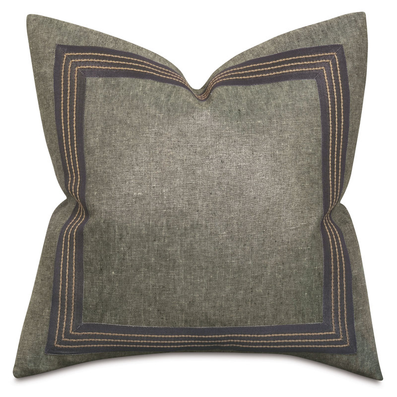 Leonis Linen Square Pillow Cover & Insert