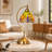 17.3" 1 - Light Tiffany Dragonfly Table Lamp