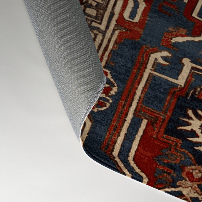 Tapis intérieur et extérieur ArtDeco, Rectangle 5 pi x 7 pi